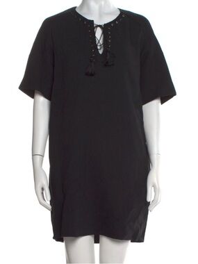3.1 Philip Lim V-Neck Boho Mini Dress 4